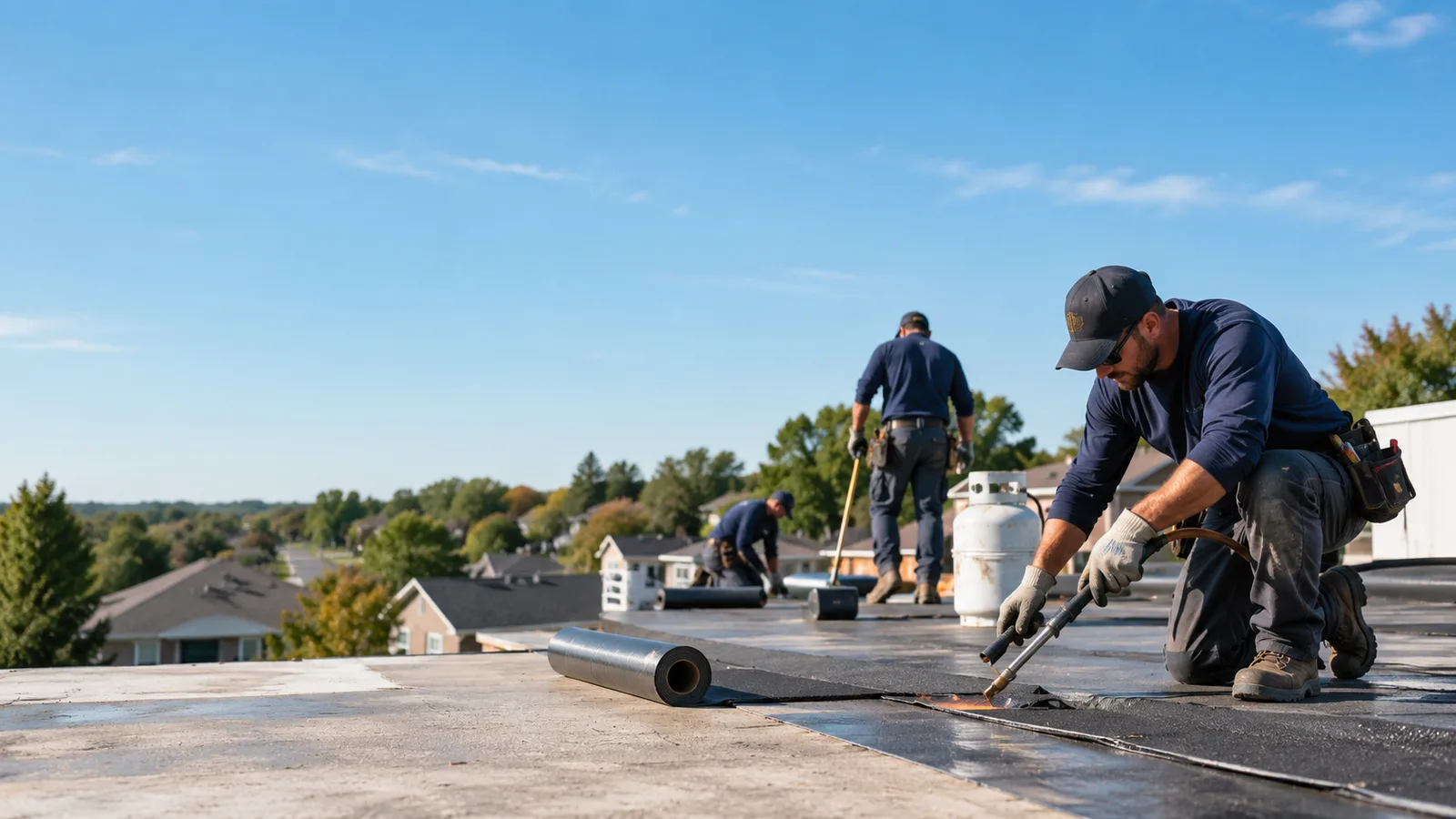 Flat Roof Leak Repair providers in Dwight, IL